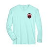 Team 365 Zone Performance Long Sleeve Shirts Red Stick