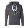 Sport Laced Hoodies Snap Soccer Capital Cup