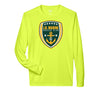 Team 365 Zone Performance Long Sleeve Shirts St. Louis Club Logo