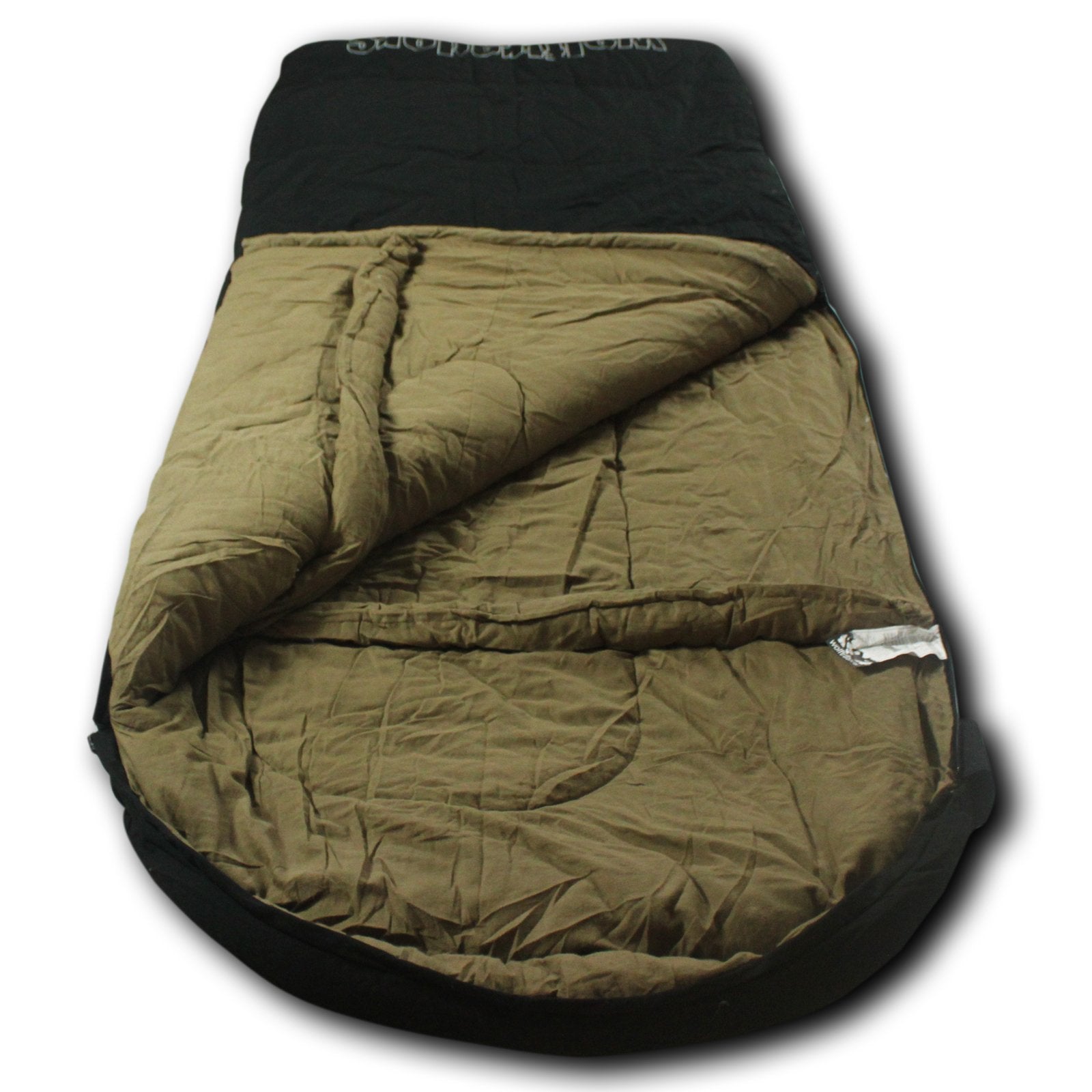 Wolftraders Lonewolf 0 Degree Oversized Premium Canvas Sleeping Bag Exit Outdoors