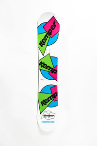 Kemper Snowboards Freestyle 1989/90 All Mountain Snowboard White Top Sheet