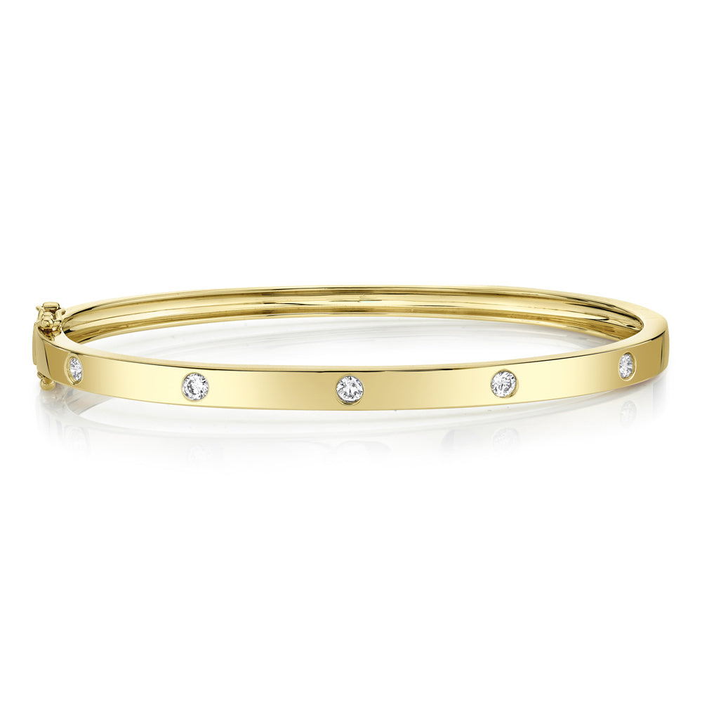 Buy An 18k White Gold Bracelet With Diamonds 