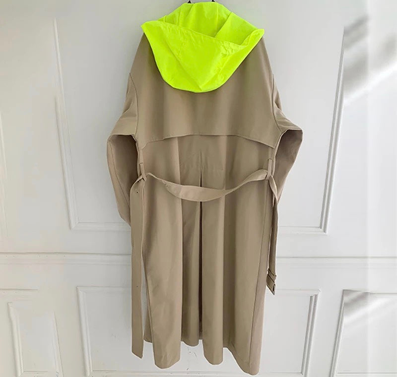 Lime Life Trench-Ready to Ship