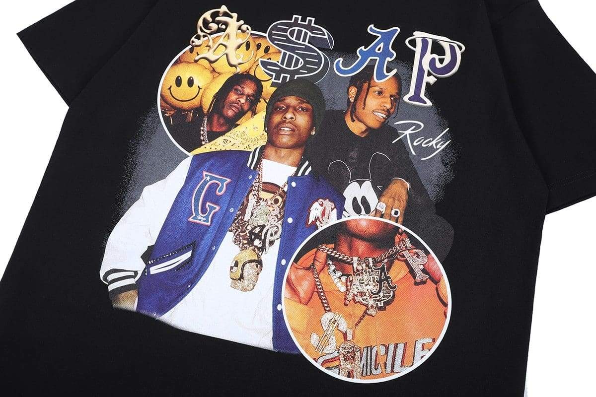 asap rocky tee shirt