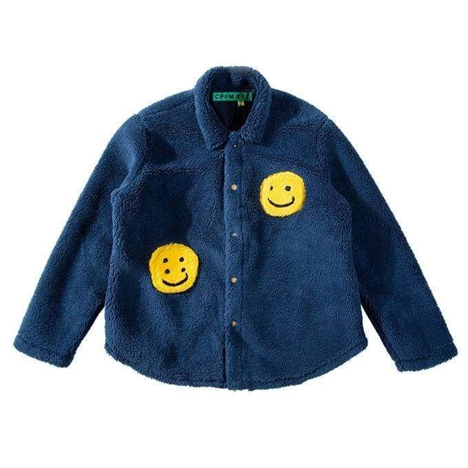 CPFM Smiley Fleece Jacket | Shop Streetwear Clothing and Accessories Online