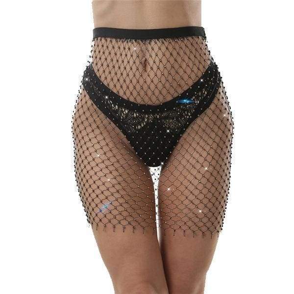 Diamond Mesh Skirt - Streetgarm