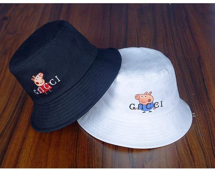 peppa pig gucci bucket hat