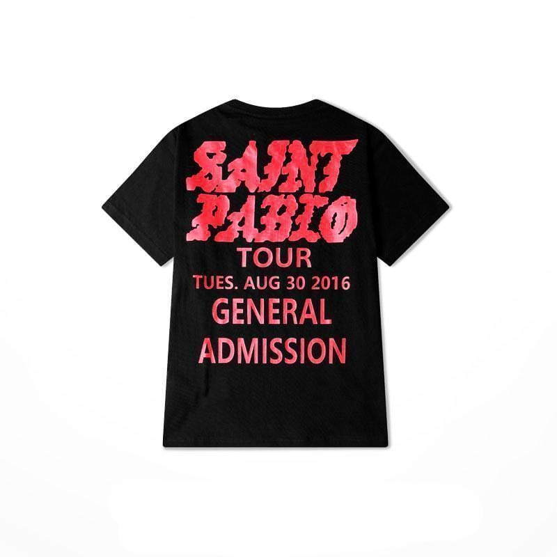 saint pablo tour t shirt