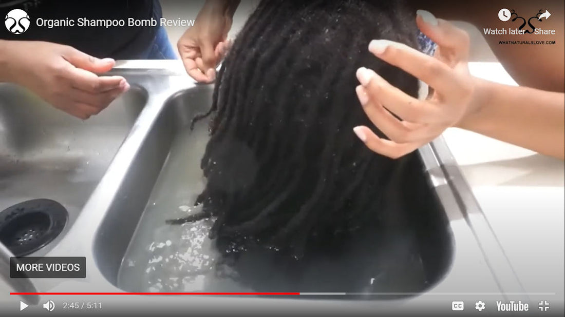 Remove Buildup in Dreadlocks