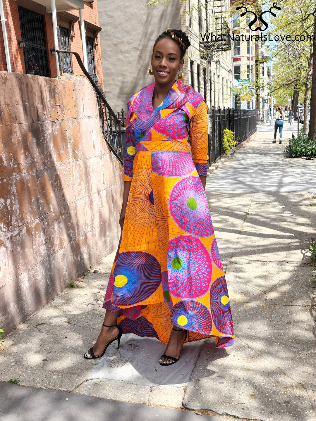 Bazin Rich African maxi Dress