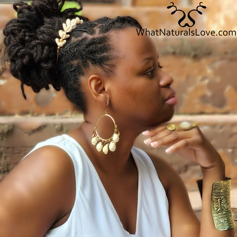 Cowrie Shell Earrings that never go out of Style