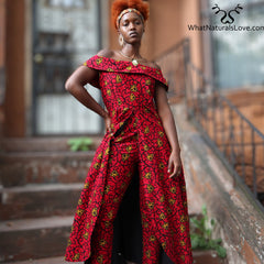 Stylish Two-Piece African Print Suit made to order from XS to 6XL