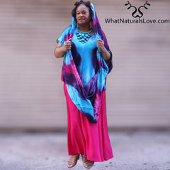 Moroccan Magic Dress Tye Dye
