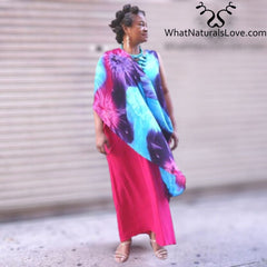 Moroccan Magic Dress Tye Dye