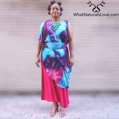 Moroccan Magic Dress Tye Dye