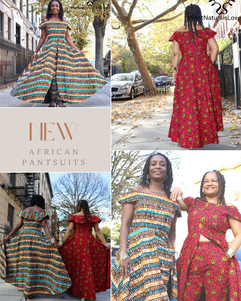 African Pansuit for women of all sizes from XS to 6X