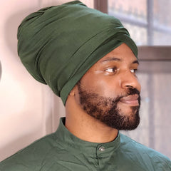 Tube wrap for men with Locs