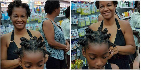 Cherilice heeft haar haar gedraaid met de Going Natural Silky Shea Butter