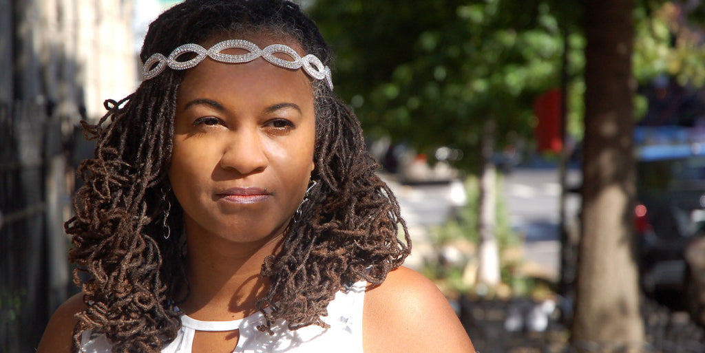 Bridal headband for locs, Dreadlocks and Sisterlocks