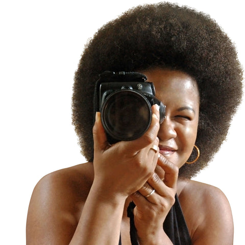 Mireille LIong Afro Shooting for Justice