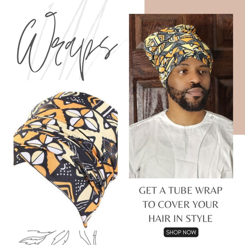 Tube Wrap to protect Locs, Sisterlocks and Dreadlocks