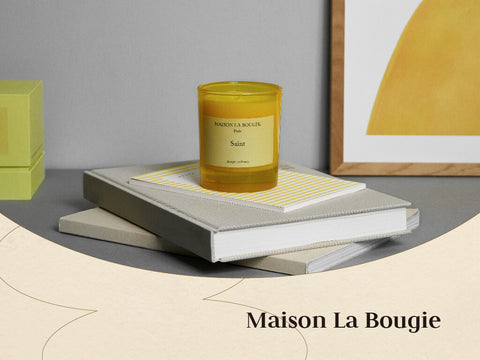 Maison La Bougie - 天然植物大豆蠟 蠟燭 黃色