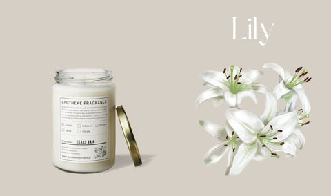 Summer Floral Scents Recommendation Lily Apotheke Fragrance Tears Rain Candle 