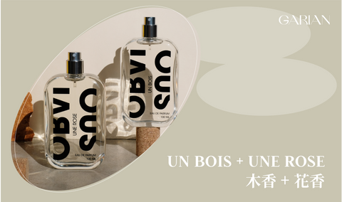 Obvious Un Bois and Une Rose Perfume Paring, Garian Hong Kong