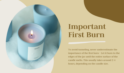 Garian Candle Care Guide Important First Burn 