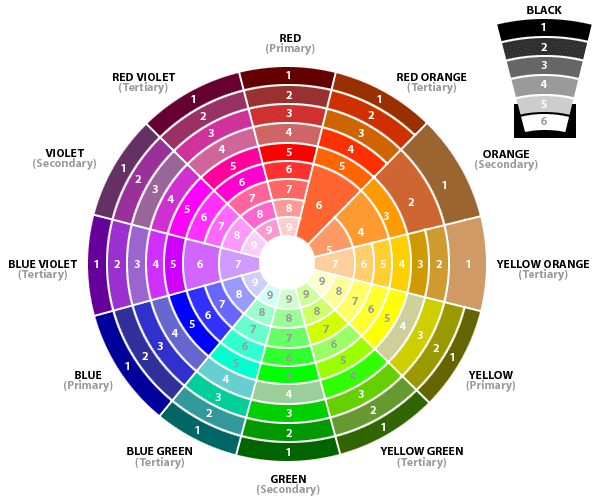 rueda de color