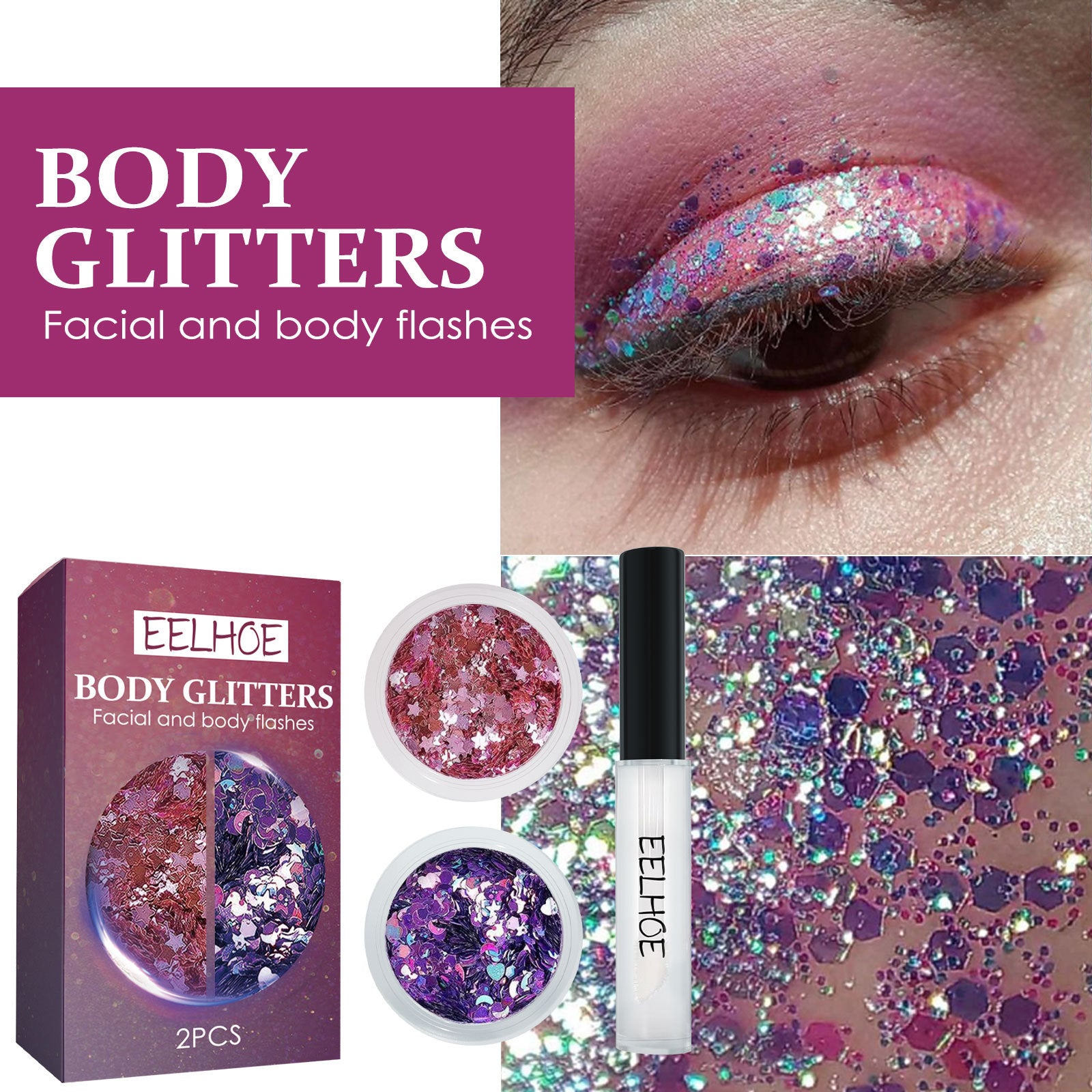 festival face glitter 50801100 from cuteage