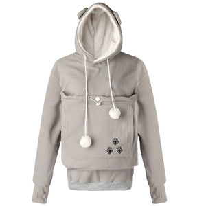 cat hoodie with ears and paws