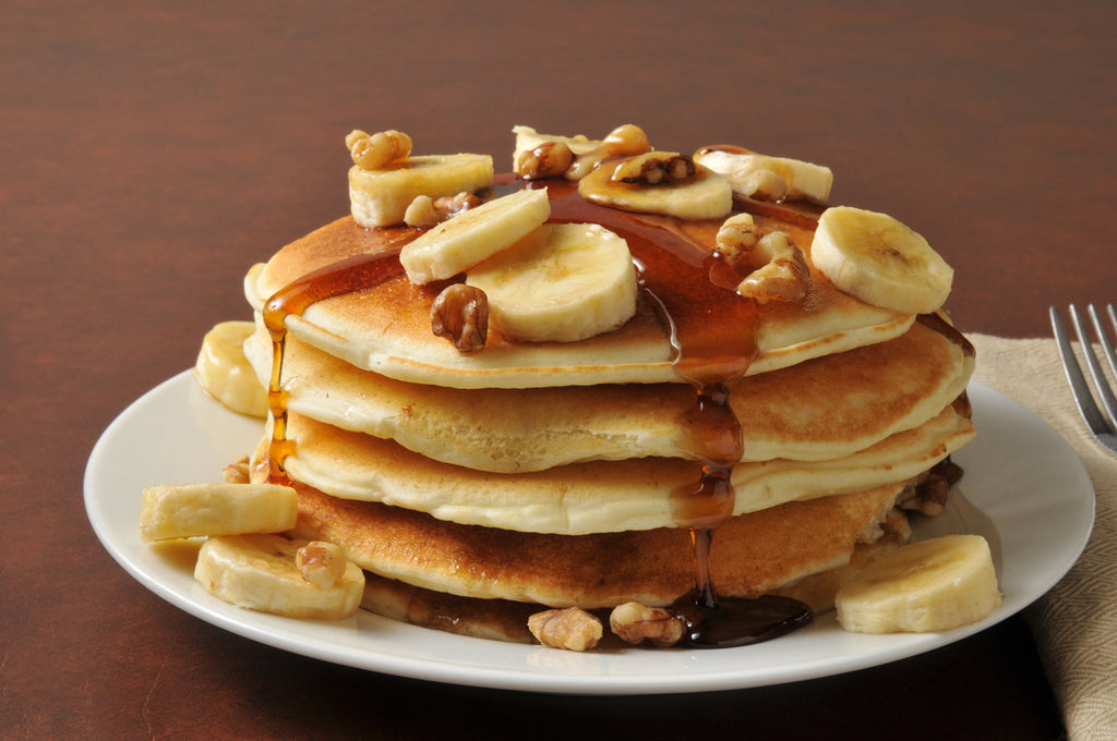 collagen pancakes with banana