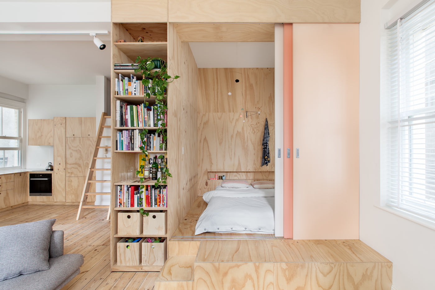 Japanese Inspired Micro Bedroom