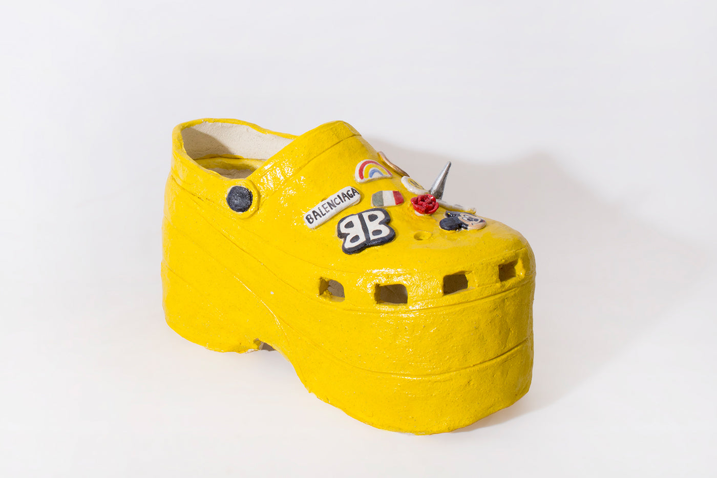 platform crocs knock off