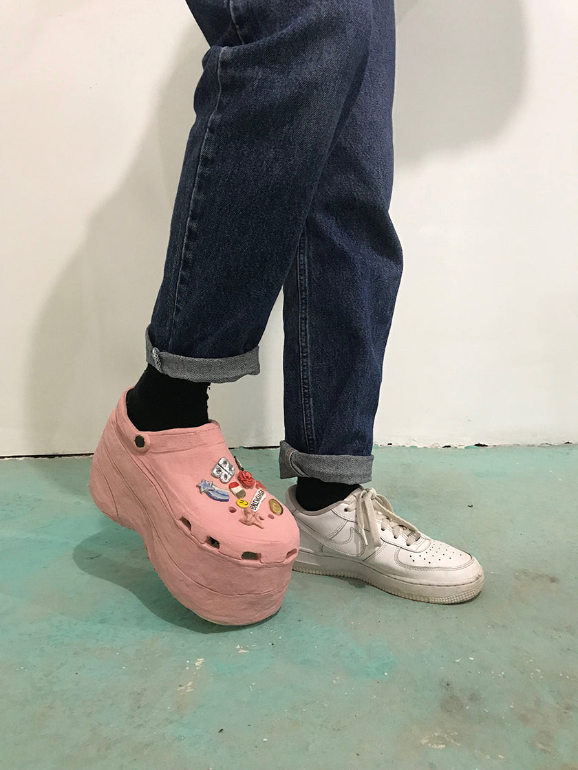 platform crocs balenciaga knockoffs