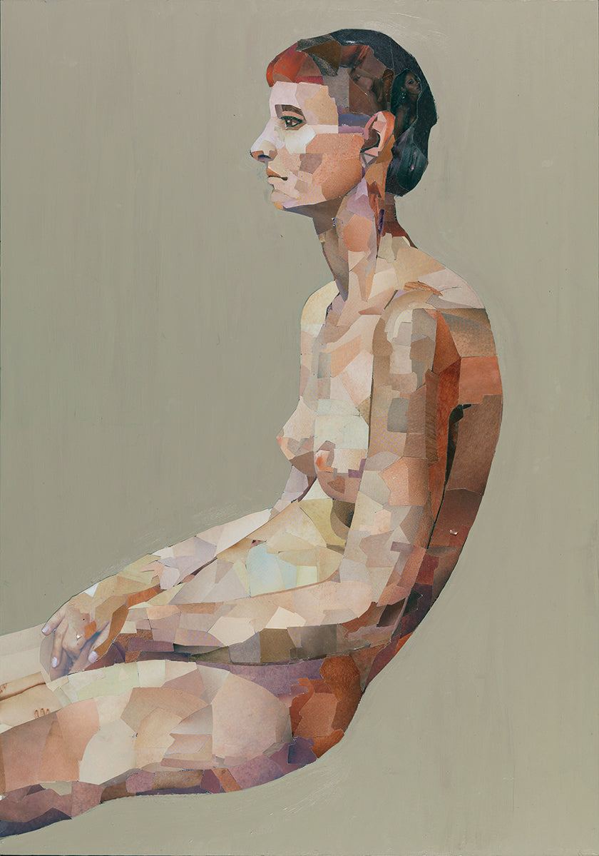 ‘S’ PICTURE (Homage to Uglow) Jonathan Yeo. 42 × 59.5 cm 2008