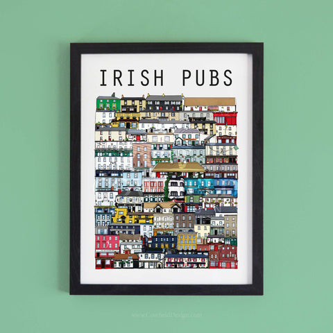Irish Pubs print