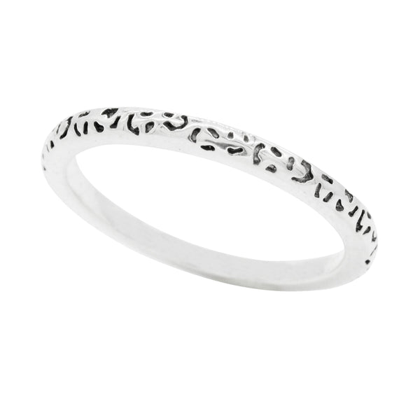 Silver Ingwe Wedding Band