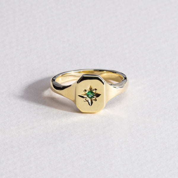 9ct Gold Dearest Signet Ring