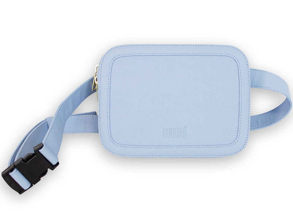 MAVOLU // Sustainable Accessories // Appleskin hip bag JORID lavender