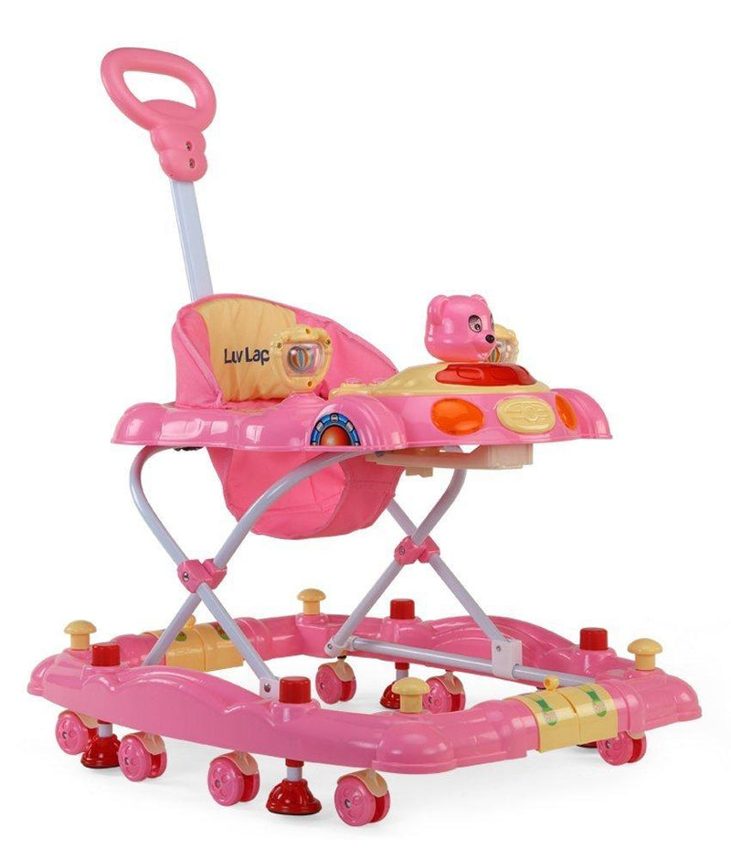 luvlap comfy baby walker with rocker