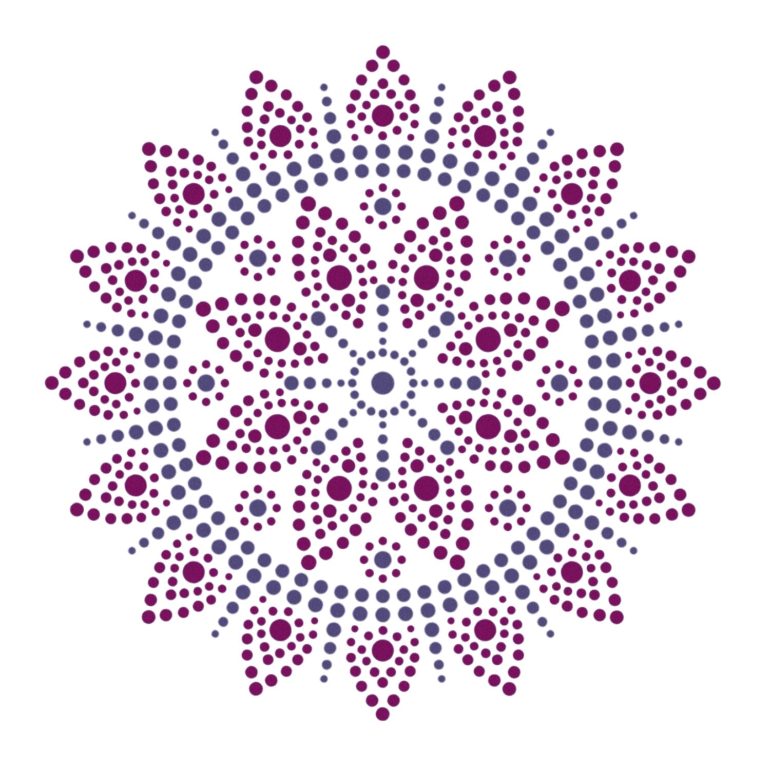 Bindu Mandala Stencil - Large DIY Medallion Template | CraftStar