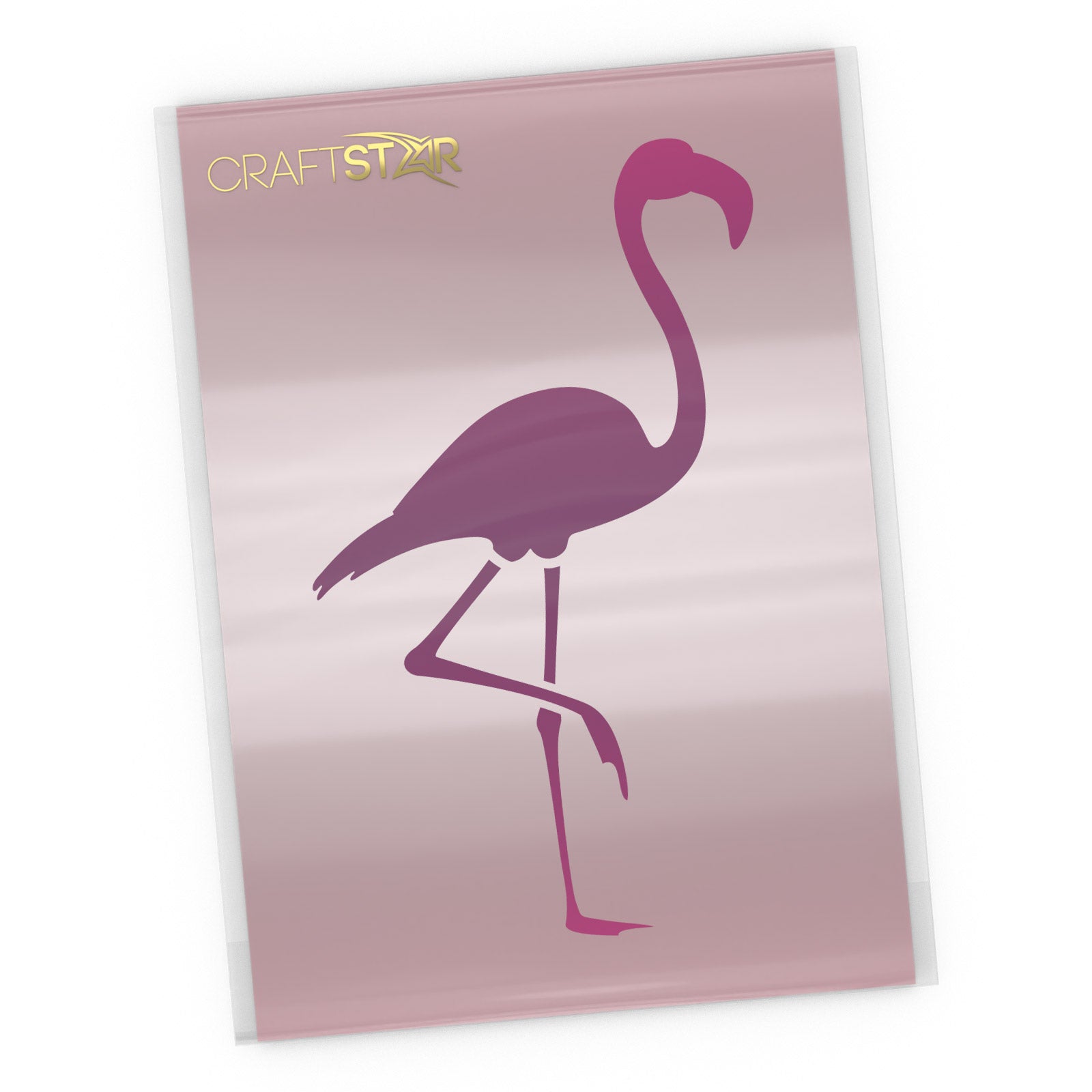 Flamingo Stencil DIY Craft Template CraftStar