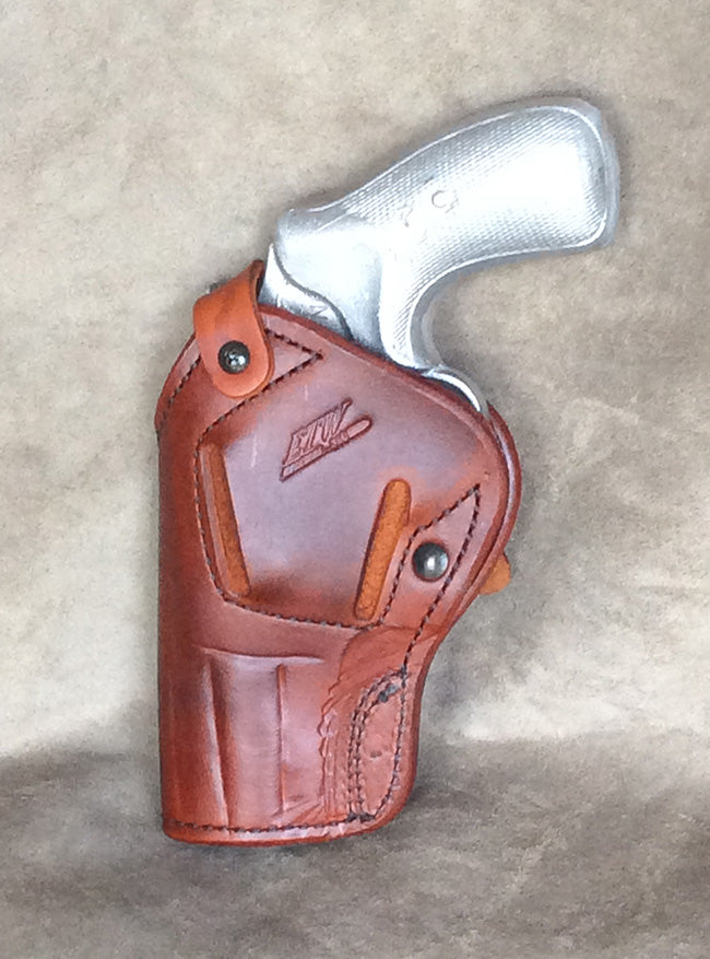 Etw Holsters Ruger Gp100 Owb Two Position Crossdraw 3 Custom Leather Holster Hunting Gun 