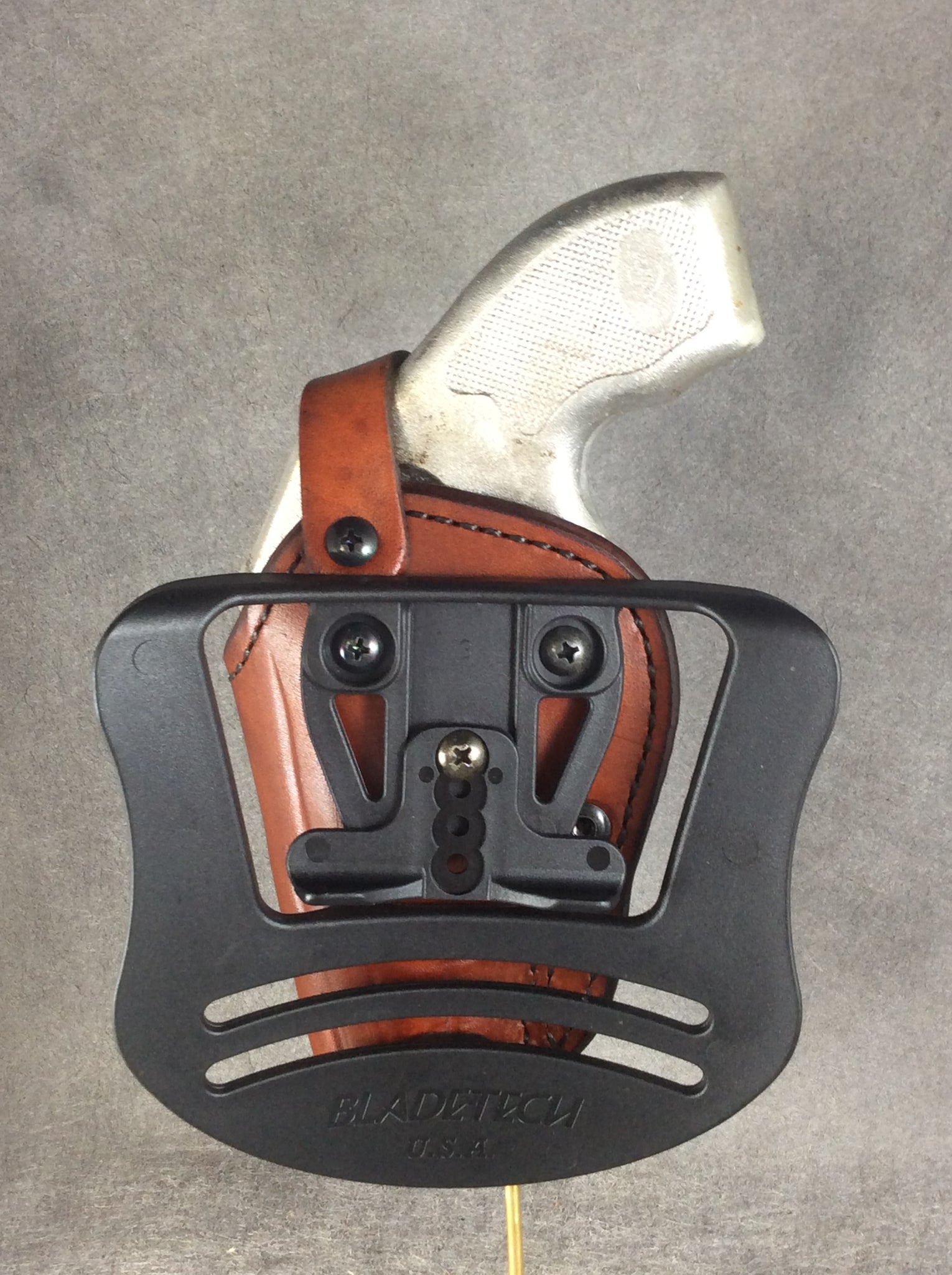 Kimber K6s OWB Leather Paddle Custom Holster ETW Holsters