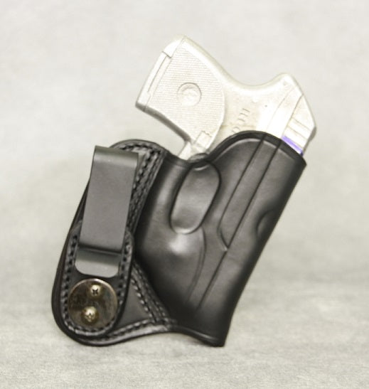 Ruger LCP (with Lasermax) IWB Concealed Leather Holster – ETW Holsters