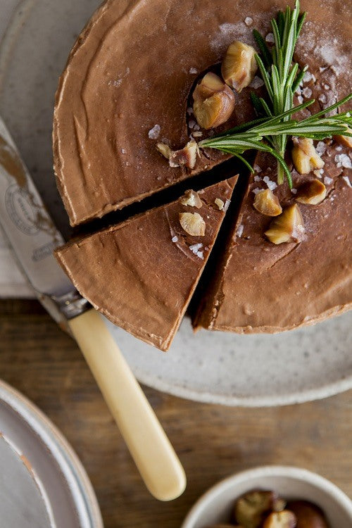 Chocolate, Chestnut and Rosemary Torte – CHOC Chick