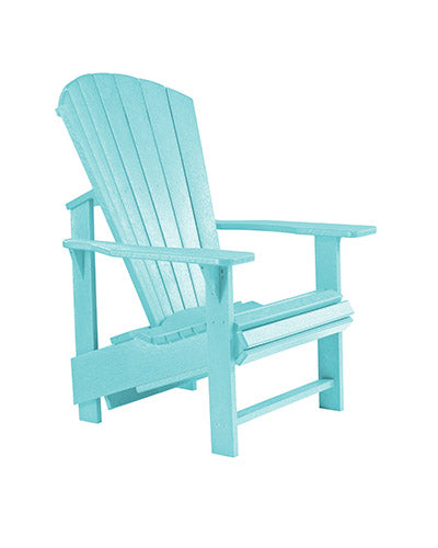 Upright Adirondack Chair Cr Plastics Atlantic Outdoor