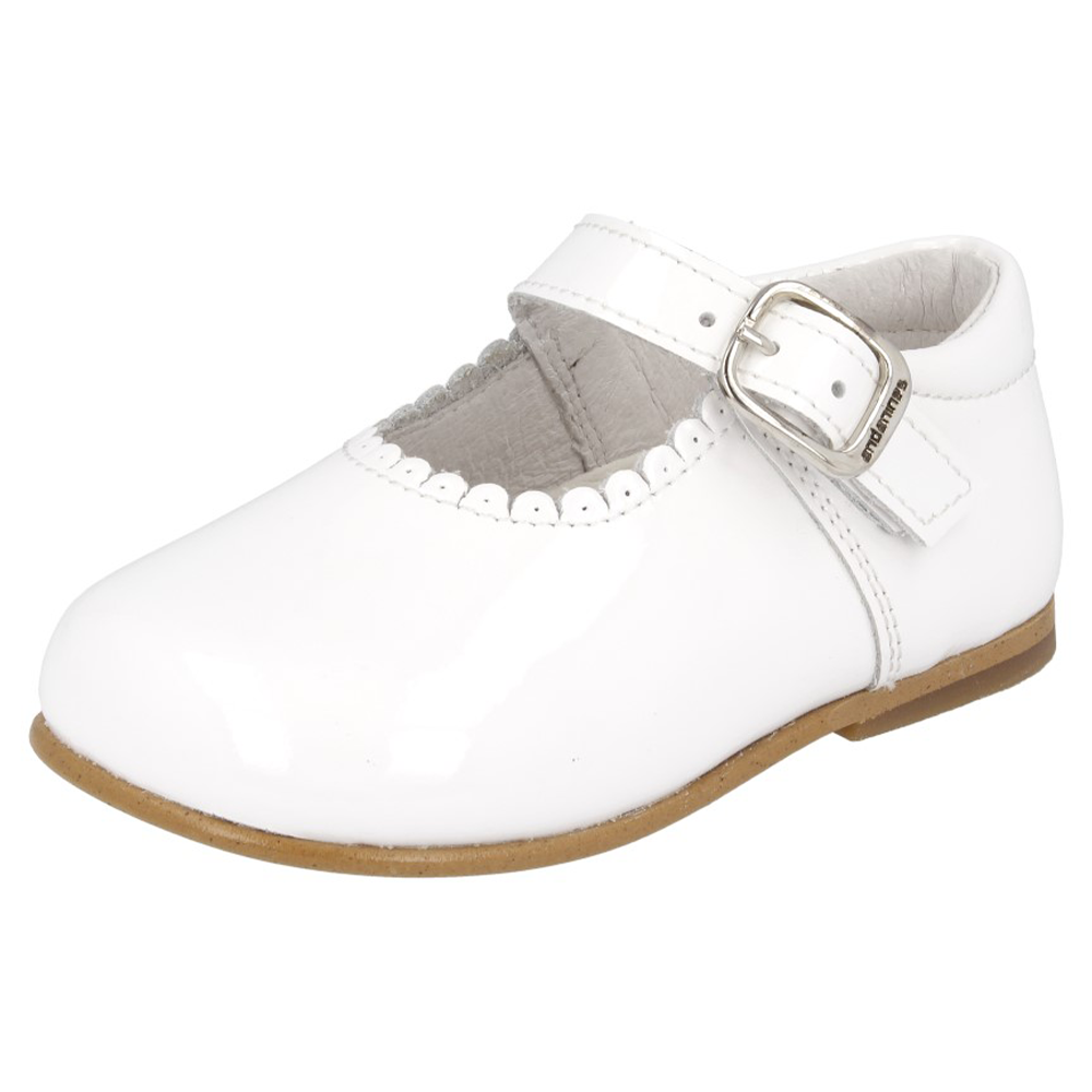 white patent mary janes